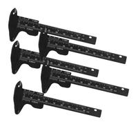 Didiseaon 5 Pièces Règle De Tatouage Des Sourcils Étriers Du Visage Petits Étriers À Sourcils Étriers De Poche Petits Étriers Outils Règles À Règle De Mesure Outil De Maquillage