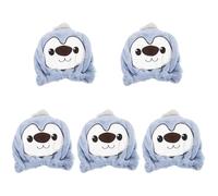 Didiseaon 5 Pièces Serviette Sèche Cheveux Absorbant Sec Séchage Encapuchonné Envelopper Serviette De Toilette Serviette Cheveux Enveloppe De Serviette Pour Cheveux Fibre Superfine