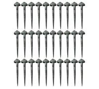Didiseaon 50 Clous de Sabot en Fer à Cheval, Haute Résistance et Légers, Faciles à Utiliser, Accessoires Indispensables pour Ferrage des Chevaux en Écurie