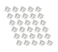 Didiseaon 50 Pièces Connecteurs Plastique pour Étagère Modulaire Clips Durables pour Cube de Rangement Organisateur de Placard sans Outils Accessoires pour Étagère Cube