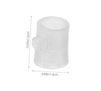 Didiseaon 50 pièces Cord Fixing Grips For Pendant Lights Plastic Cable Strain Relief Clamps Easy To Install Lamp Connectors For Electrical Wire Management