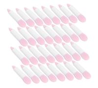 Didiseaon 50 Pièces Silicone Lip Applicator And Eyeshadow Brush Dual Ended Makeup Tool With Glitter Effect For Precise Lip Mask Application And Vibrant Eye Color In