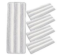 Didiseaon 5pièces Lot de Recharges De Serpillière Microfibre Lavables Têtes De Balai à Franges pour Nettoyage De Sols Humide Ou Sec Lingettes De Nettoyage Réutilisables