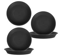 Didiseaon 5pièces Plateau De Jardin Ronds pour Pots De Fleurs Bac Égouttage pour Plantes Intérieur Et Extérieur Soucoupe De Rempotage Antidérapante