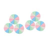 Didiseaon 6 Ensembles Triangulaire Éponge Feuilletée Fond De Teint Mélangeur Éponge Coin Forme Éponge De Maquillage Latex Éponge Maquillage Feuilletée Maquillage Latex Éponge Fille