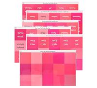 Didiseaon 6 feuilles Étiquettes Autocollantes Mois Petites Gommettes Étanches pour Planner Onglets Adhésifs Colorés pour Marquage Pages Set de Pratiques pour Notes et Organisation