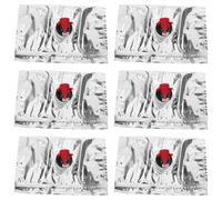 Didiseaon 6 pièces à Vin Réutilisable avec Bec Verseur Pochette de Stockage Portable Étanche pour Boissons pour Parties et Événements