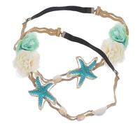 Didiseaon 6 Pièces bandeau étoile de mer hair charms hair toppers bandeau en coquillage casque de mariée x pour cheveux casque de style d'été ornement de cheveux de femmes