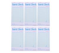 Didiseaon 6 Pièces Bloc de Commande Serveur Restaurant 50 Pages en Papier | Cafés et Restaurants, Lecture Claire en Service Chargé, Secours Lors de Panne Électronique, Gestion