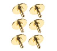 Didiseaon 6 pièces Capuchons Cuivre pour Aiguilles des Secondes de Pendules à Quartz Accessoires Réutilisables pour Réparation et Rénovation Adaptés Aux Horloges Murales pour Maison