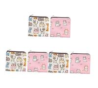 Didiseaon 6 Pièces De Rangement pour Serviettes Hygiéniques Pochette pour Serviette Hygiénique Pochette De Changement en Plein Air pour Coussinets Menstruels Portable pour