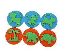 Didiseaon 6 pièces Eva pour Garçon Fille de Animaliers pour Peinture et Art Outils Créatifs pour Petits Artistes pour Bricolage et Activités Manuelles
