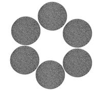 Didiseaon 6 Pièces Filtres à Actif pour Composteur de Cuisine Filtres pour Seau à Compost de Comptoir pour Poubelle Ronde à Déchets Alimentaires