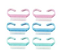Didiseaon 6 Pièces Nettoyeur D'ongles Brosse à Main Brosse à Ongles Main Nettoyeur De Brosse à Ongles Laveur D'ongles Brosse à Manucure Brosse De Pédicure Pour Les Orteils