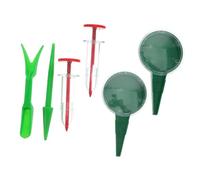 Didiseaon 6 pièces Outil de Plantation Manuel Semoir à Graines Réglable pour Jardinage Maison Fleurs Légumes Distribution Précise Graines