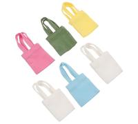 Didiseaon 6 Pièces Scale Mini Handheld Tote for Doll Accessories Dressing Up and Photography Props