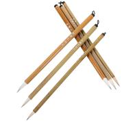 Didiseaon 6 pièces Set de Pinceaux de Calligraphie Chinoise pour Débutants Pinceaux à Encre Souples et pour Écriture Dessin et Peinture Artistique