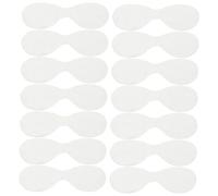 Didiseaon 600 Pièces Masque Pour Les Yeux En Papier Palette Peau Masque De Sommeil Masque Pour Les Lèvres Visage Coton Masques Pour Le Visage Gel Œil Tissu Non Tissé Blanche