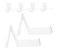 Didiseaon 6pièces Support à Chaussures Vertical Étagère De Placard Transparente Organiseur à Chaussures Présentoir à Baskets Support Simple pour Sandales Rehausseur De