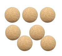Didiseaon 7 pièces Balles de Rechange pour Table de Football Accessoires Liège pour Jeux de Foosball Petits Ballons de Soccer pour Garçon Fille Installation Facile et Gameplay Amélioré