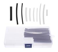 Didiseaon 78 pièces Kit Réparation Lacets Transparent Thermorétractable pour Raccourcissement et Réparation Embouts de Lacets Réutilisables Outil Compact pour Prolonger Durée de Vie des