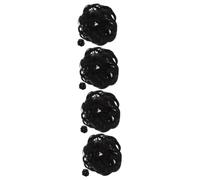 Didiseaon 8 Pièces anneau de cheveux boulette de viande perruques pour femmes chignon femme faux chignon fausse frange postiche chignon désordonné chignon désordonné avec élastique