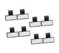 Didiseaon 8 pièces Étiquettes Nominales Réutilisables pour Stéthoscope Porte-cartes Identification Pratiques et Colorés Faciles à Identifier et Écrire Accessoires pour Stéthoscopes Médicaux