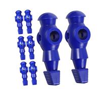 Didiseaon 8 Pièces Mini Resin Foosball Players Replacement for Table Soccer Game Accessories Smooth Gameplay Easy Assembly Fit for Soccer Table Player Parts