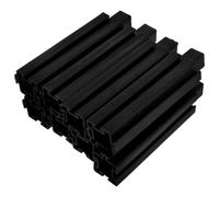 Didiseaon 8 Pièces Pieds de Jardinière en Plastique pour Jardinière de Balcon, Support Surélevé Facile à Assembler, Compatible pour Potager Extérieur et Projets de Jardinage