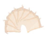 Didiseaon 8 Pièces Sachets à Savonnette en Coton et Lin pour Voyage, Filet Moussant Facile à Ranger, Nettoie et Masse le Corps Efficacement Couleur Aléatoire