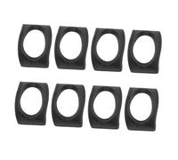 Didiseaon 8 pièces Support Ocarina Supports Durables et Pratiques pour Instruments Accessoires Résine Noire pour Ocarina