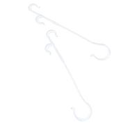 Didiseaon 850 Pièces Crochet de Support Blanc pour Nylon Plantes | Gain de Temps Liage, Contrôle Croissance, Usage Jardin et Serrage, Poids 1kg