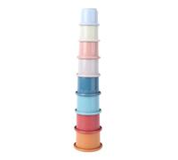 Didiseaon 8pièces Jouet De Bain Jouets Gobelets Créatifs Géométriques pour Garçon Fille Douche Plage