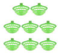 Didiseaon 8pièces Nids Plastique pour Canaris Lot de Nids Suspendus Creux Outil Incubation Œufs Nichoir pour Oiseaux