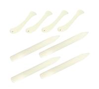 Didiseaon 8pièces Plieuse à Papier Plastique Pour Pliage Rainurage La Reliure La Fabrication De Cartes Scrapbooking Ensemble De Outils De Pliage Os