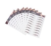 Didiseaon 9 feuilles Autocollants Sourcils Naturels Tatouages Temporaires Résistants à Eau Outils Maquillage pour Sourcils Fins et Clairs Aspect Poils Réaliste
