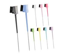 Didiseaon 9 Pièces Brosse à Sourcils Double Tête Peigne pour Maquillage et Toilettage des Sourcils et Cils Outil Portable pour Séparer et Structurer Adapté à Tous Types de