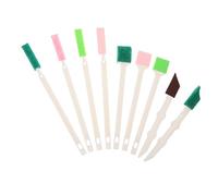 Didiseaon 9 Pièces Brosses Pour Le Nettoyage Brosses De Nettoyage Des Lacunes Bouteilles Brosse De Nettoyage à Petites Rainures Nettoyeur De Rainure Boule De Nettoyage Climatiseur Plastique