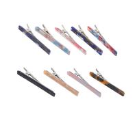 Didiseaon 9 Pièces Flat Acetate Hair Claw Clips Lightweight Hair Accessories For Women And Vintage Non-slip Barrettes For Casual And Formal Styling