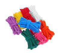 Didiseaon 96 Pièces Potholder Loops Refill Kit Elastic Bands for Weaving Loom Crafts DIY Bracelets and Cup Mats Pastel Elastic Cord for and Adults