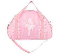 Didiseaon à Dos Danseuse pour Fille Bandoulière Garçon Fille Rose Résistant avec Fermeture Éclair Accessoire Mode pour Petites Danseuses