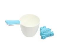 Didiseaon à Shampoing pour Bébé 2Pcs Gobelet de Rinçage Louche à Eau Antidérapante Multifonctionnel Plastique Bain pour Bébé Design Dessin Ensemble Pratique