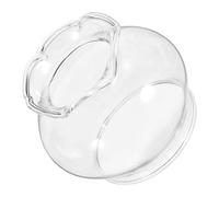 Didiseaon Abat-Jour à Pétrole Verre Transparent pour Cheminée Remplacement Épais Élégant Et Classique