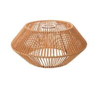 Didiseaon Abat-jour rustique en corde de papier, style bohème, tissé à | Abat-jour en corde de papier tissé pour lampes de table ou lampadaires, touche vintage pour une ambiance chaleureuse dans un