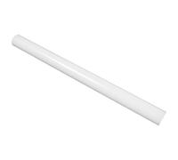 Didiseaon Abat-Jour Tubulaire en Acrylique Blanc Laiteux Double Fixation Protection Antidéflagrante pour Tube Fluorescent T8 Diffuseur de Lumière sans Éblouissement Résistant à la