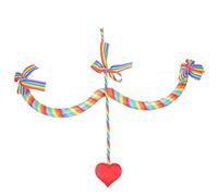 Didiseaon Accessoire de Cosplay Cupidon Arc et Flèche Décoratif pour | Mousse Coton, Ruban Délicat et Plastique, pour Photo Booth, Fête Saint Valentin, Duo Costume