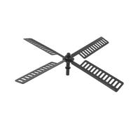 Didiseaon Accessoire de Jardin Éolienne Plastique Lame Éolienne Résistante Aux Intempéries pour Décoration Extérieure