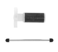 Didiseaon Accessoire de Pompe Submersible Turbine de Pompe Polyvalente et Portable Noir 2 Pièces en Acier Inoxydable et Céramique et Aquarium Récupérateur D'eau