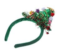 Didiseaon accessoires de cheveux pour femmes christmas tree xmas tree christmas chapeau de sapin de noël arbre de Noël bandeau de renne bandeau de fête de Bandeau de Plastique