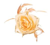 Didiseaon accessoires de cheveux renaissance tiare demoiselles d'honneur briller pour femme dame barrette fleur hair clip fleurs pour accessoires de cheveux corsage de fleurs en tissu